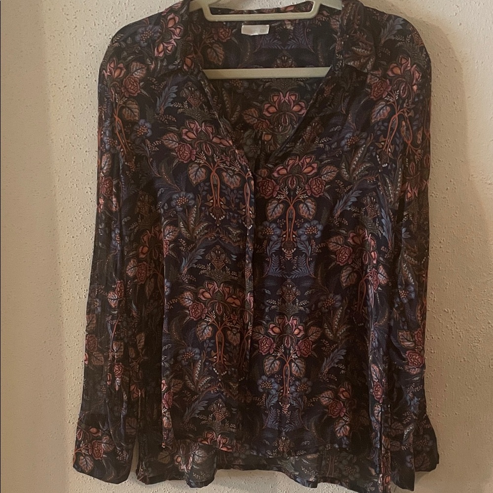 Floral Print Women's Top
